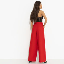 Брюки с карманами Легкой походкой (red) - Charutti фото 5