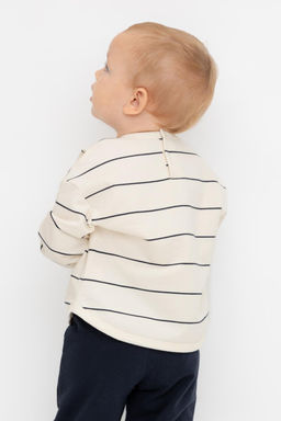 КР 302755/суровый,индиго,полоска к568 джемпер (свитшот) д/мал яс - Crockid фото 5