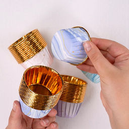 S-CHIEF PPC-0009 Бумажные формы для выпечки (усиленные с бортиком) 5 см 5 x 3.9 см 12 шт фото 5