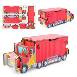 Пазл деревянный "Грузовик"