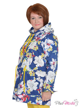 Парка с капюшоном Модель №931 размеры 44-84 - Plusmoda фото 3