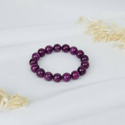 Браслет из Рубина Корунд 18,5 см - Радуга самоцветов фото 3