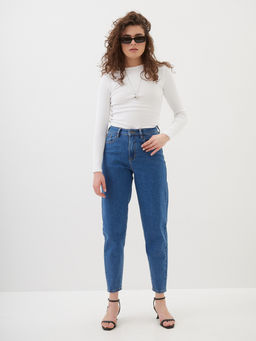 Женские джинсы mom fit с высокой посадкой - Mossmore фото 16