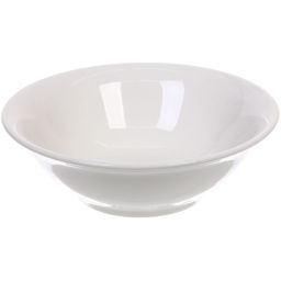 Цена за 2 шт. Тарелка керамическая "Белая классика" 17,5*5,5см глубокая