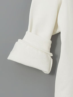 Bisiklet Yaka Bask?l? Erkek ?ocuk Sweatshirt - Waikiki фото 2