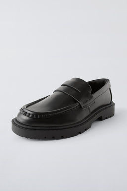 TRACK SOLE LOAFERS - Zara фото 4