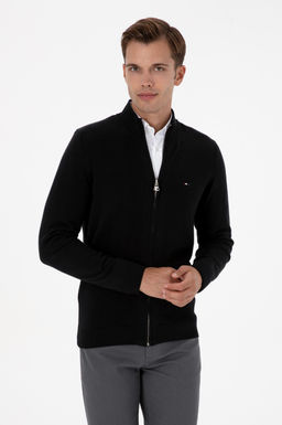 Erkek Slim Fit Siyah Basic Triko H_rka Sepette S_rpriz _ndirim - U.s. polo assn фото 3