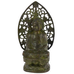 Cтатуэтка Будда Дхьяна-мудра 90х50х33мм, бронза