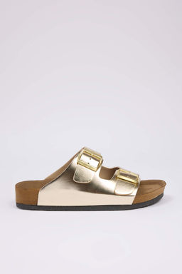 Alt?n Cift Tokal? Kad?n Terlik TAKSS24TE00004