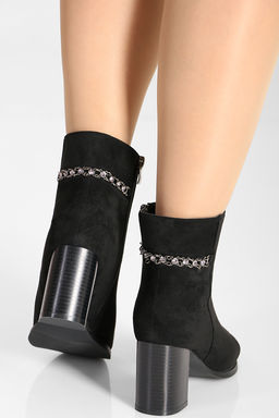 Ботинки из флока