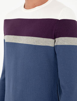 _ndigo Slim Fit Bisiklet Yaka Triko Kazak