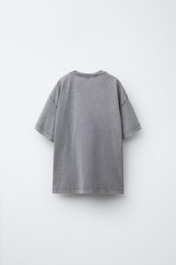 FADED-EFFECT T-SHIRT - Zara фото 7