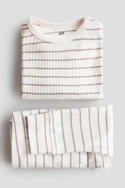 Conjunto en canal? de algod?n - H&m фото 8