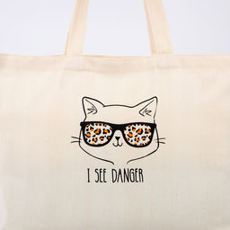 Сумка-шопер без молнии, без подкладки, цвет бежевый - Nazamok фото 7