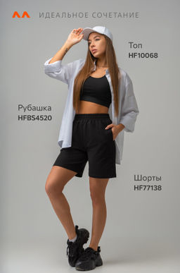 Женские шорты из футера двухнитки Happyfox - Happy fox фото 11