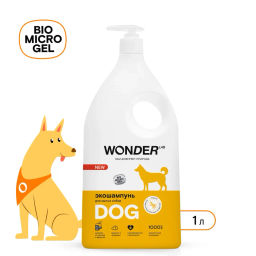 ЭкоШампунь для мытья собак WONDER lab, 1000мл