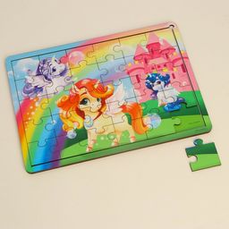 Пазл Любимые лошадки с подсказкой - Лесная мастерская фото 5