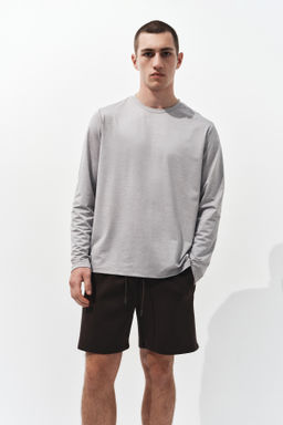 Bermudas de deporte efecto neopreno con DryMove - H&m фото 11