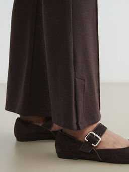 Beli Lastikli ?spanyol Pa?a Kad?n Pantolon