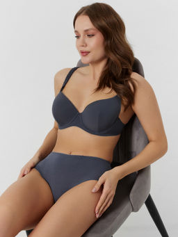 Цена за 2 штуки! Трусы макси женские серые