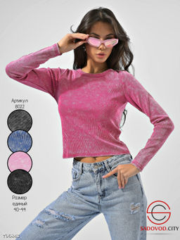 Женская кофта (ткань рубчик)