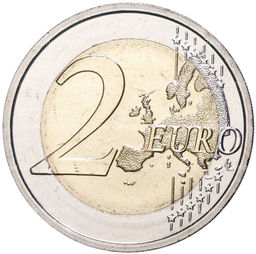 Монета 2 евро 2022 года Германия A 35 лет программе Эразмус