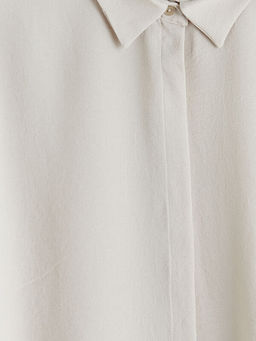 Oversize Krep Kad?n G?mlek