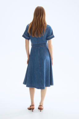 Vestido camisero en denim - H&m фото 5