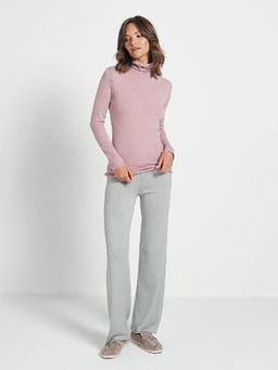 Водолазка женская ZZ-05002 dusty pink - Eleganzza фото 2