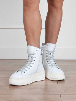 Ботинки 215.warmw. белый/Мех