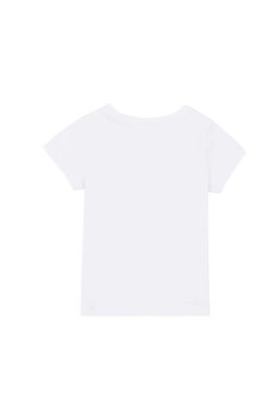 U. S. Polo Assn / Белая базовая футболка для девочек - U.s. polo assn фото 3