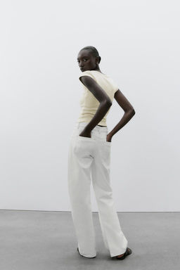 ROUND NECK T-SHIRT - Zara фото 19