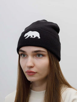 Шапка AMERICAN NEEDLE арт. 21019A-CALI California Cuffed Knit (черный) фото 4