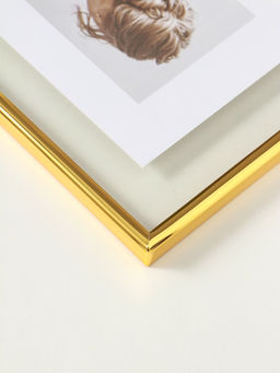 Фоторамка для фото 13×18 см «Лофт», золото гальваника, металл, 1.2×14×18.8 см