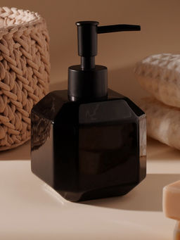 Дозатор для мыла SL Home «Артемида», 380 мл, чёрный