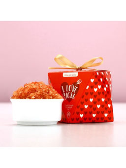 Цена за 2 шт. Соль для ванны I love you, 150 г, аромат сливочного пломбира, Чистое счастье