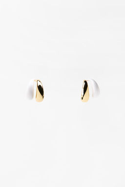 DOUBLE EAR CUFF EARRINGS - Zara фото 3