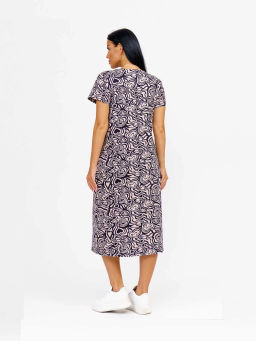 Платье женское, цвет бежевый черный