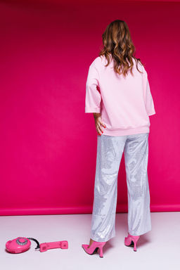 Джемпер AURA 2125-170 розовый  фото 4