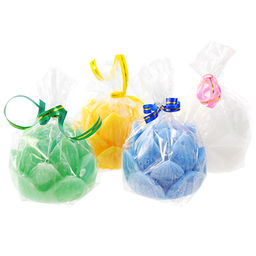 Свеча "Лотос" д6см, h5см, цвета микс (Россия)