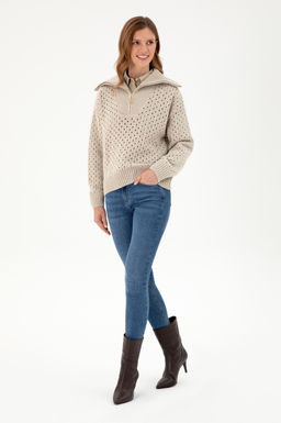 Женский свитер с камнями Неожиданная скидка в корзине - U.s. polo assn фото 4