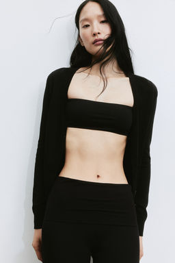 Pantalon acampanado de punto - H&m фото 2