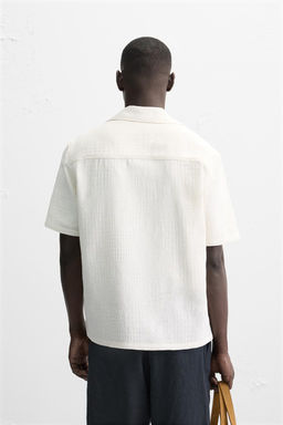 RELAXED FIT JACQUARD SHIRT - Zara фото 3