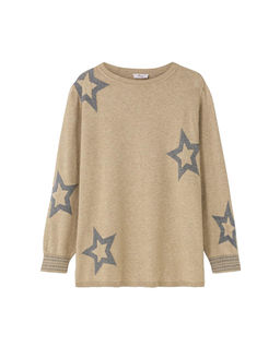 Пуловер, бежевый - Sheego фото 2