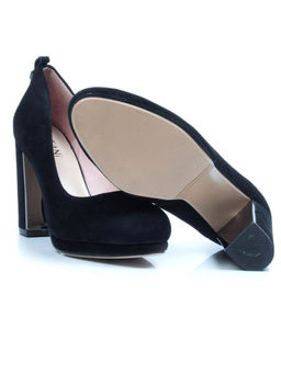 06-X0616-H187-K20 BLACK Туфли женские (натуральная замша)