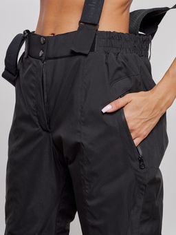 Горнолыжный костюм женский большого размера зимний бирюзового цвета 03963Br - Chunmai фото 17