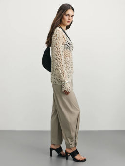 Брюки бананы с перестегивающейся манжетой / Zarina  фото 5