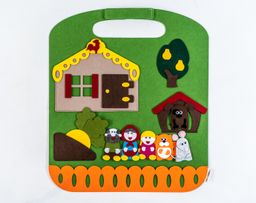 Дидактический коврик-игралка в дорогу Репка