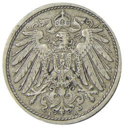 10 пфеннигов 1912 года А Германия