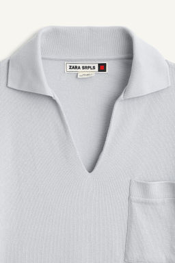 SHRT SLV TRRY PL / Azul lavado - Zara фото 6
